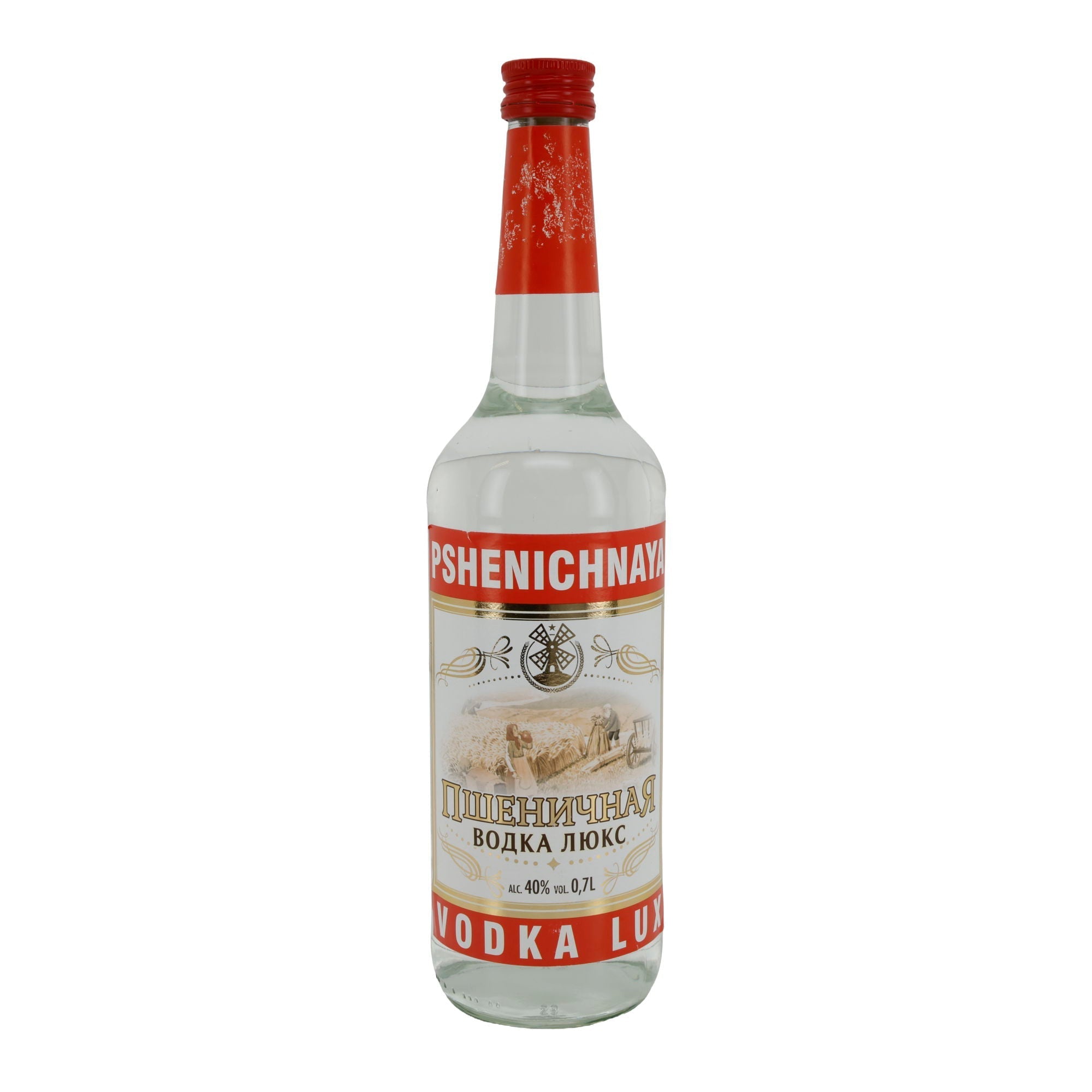 Pshenichnaya | Vodka Lux | Weizenvodka aus Russland | 40 % vol | 0,7 l Wodka